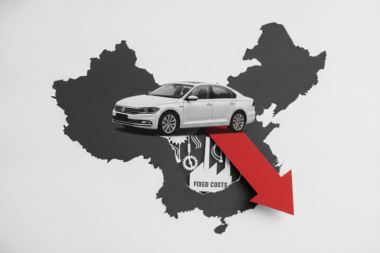 Volkswagen Global Deliveries Slip 8.6% as China Sales Plunge 36.6%
