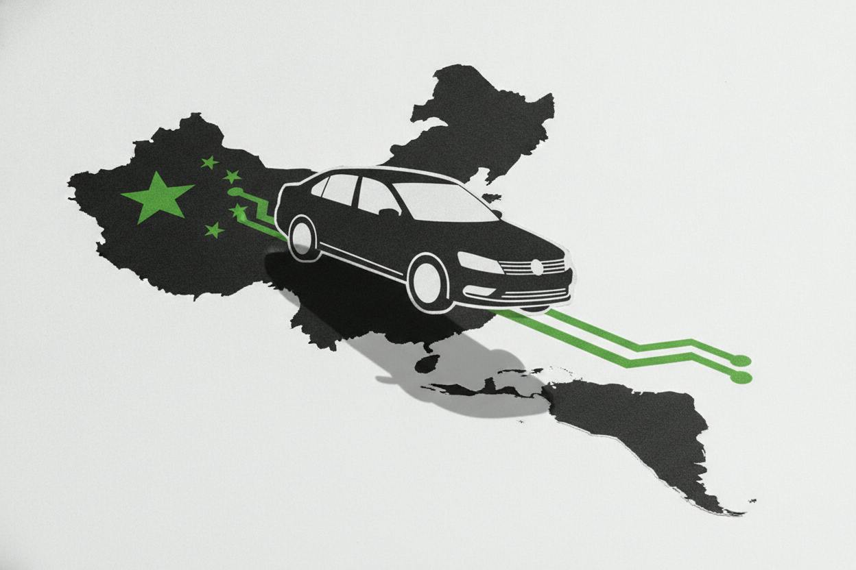 Volkswagen to use China-built tech in global models, starting in South America
