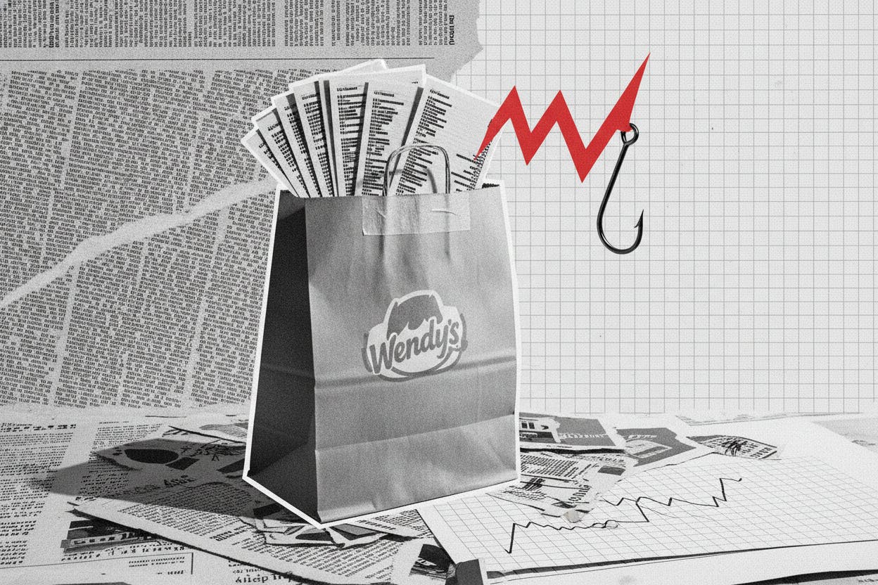 Wendy's Stock Surges 20% as Retail Traders Target Heavily Shorted Shares