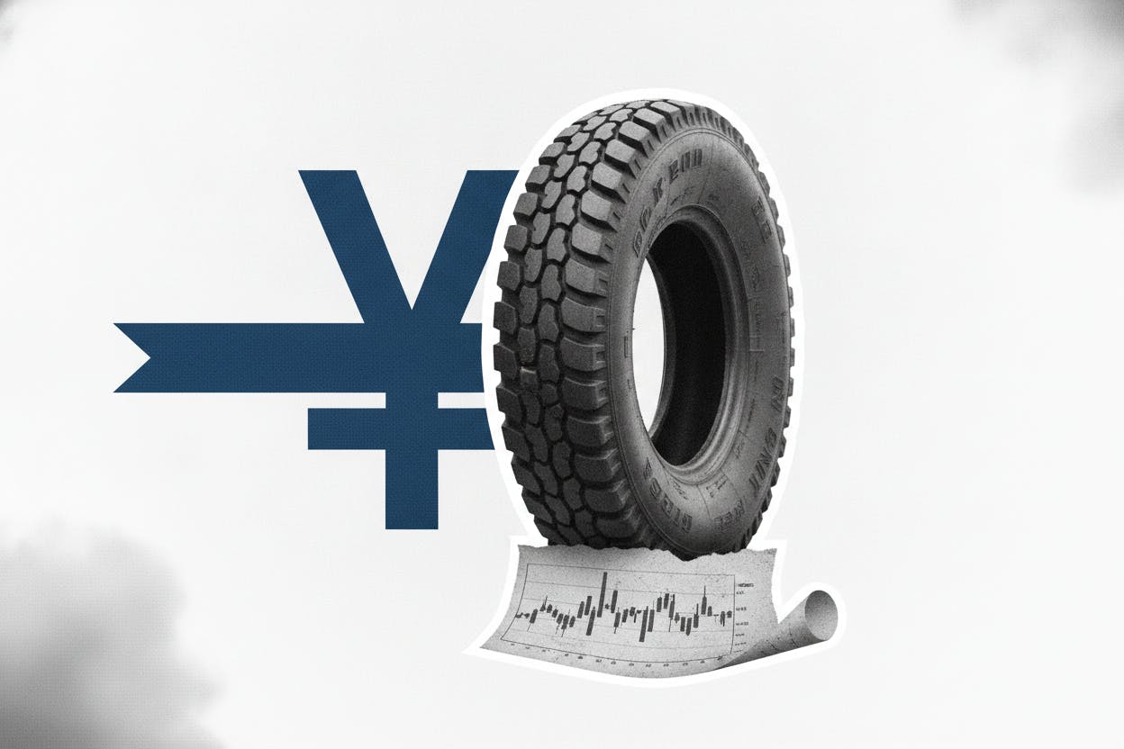 Yen strength drags Osaka rubber to sixth straight daily loss