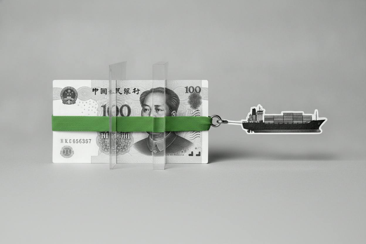 Yuan heads for third weekly gain as exports offset weak domestic demand