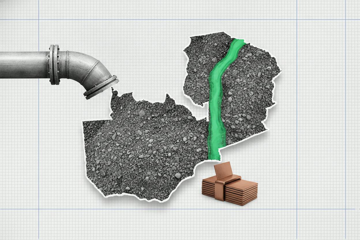 Zambia's KCM taps China for $498M copper plant to mine waste