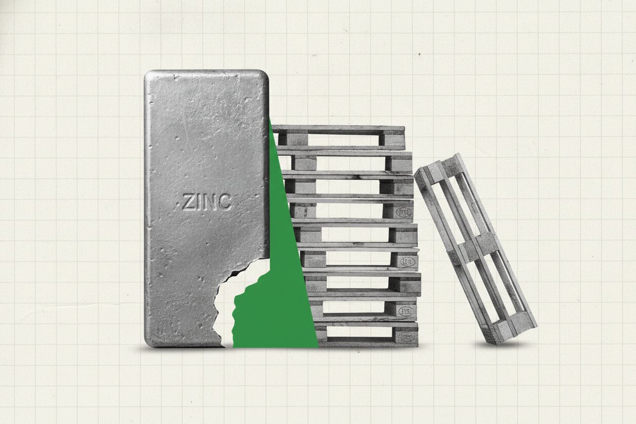 Zinc hits four-year high as LME stocks shrink sharply